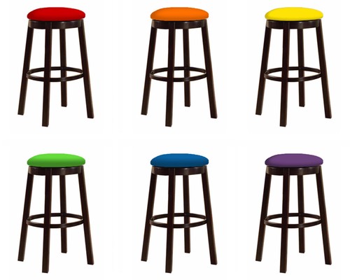 Bar stool espresso wood - stool,