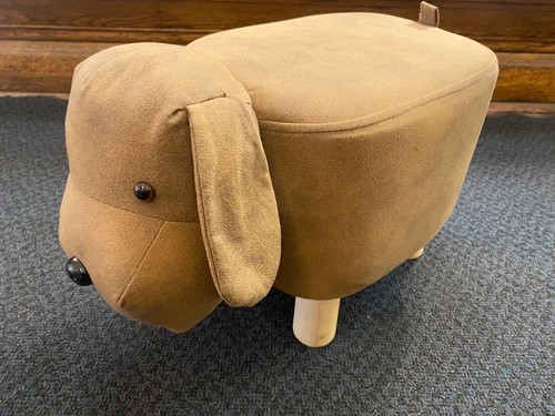 Animal dog footstool wood - animal,