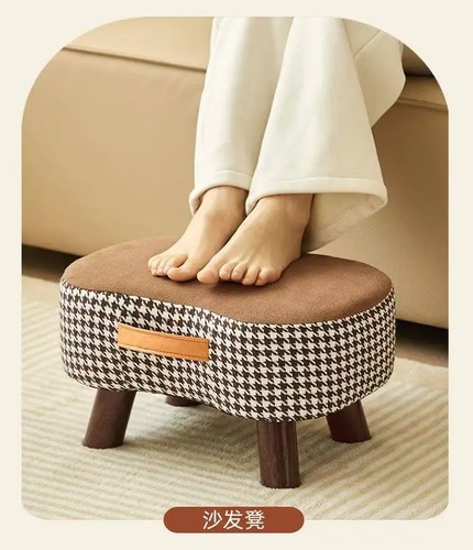 Upholstered small stool with - stool,