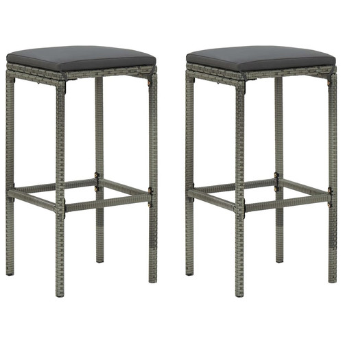 Bar stools with cushions pcs - with,
