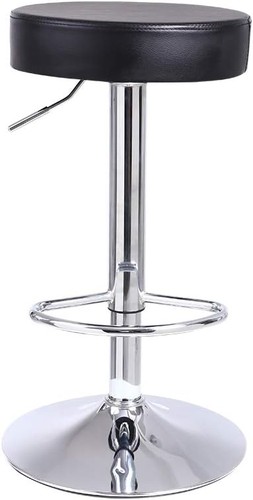 Kktoner round bar stool - bar, pu